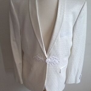 Elegant White Blazer